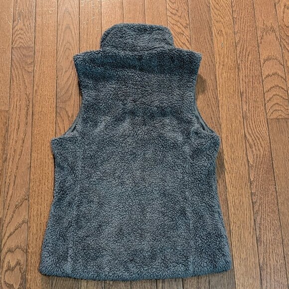 Patagonia Los Gatos Grey Deep Pile Fleece Vest - Size XS - Picture 4 of 4